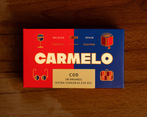 Cod in organic extra virgin olive oil