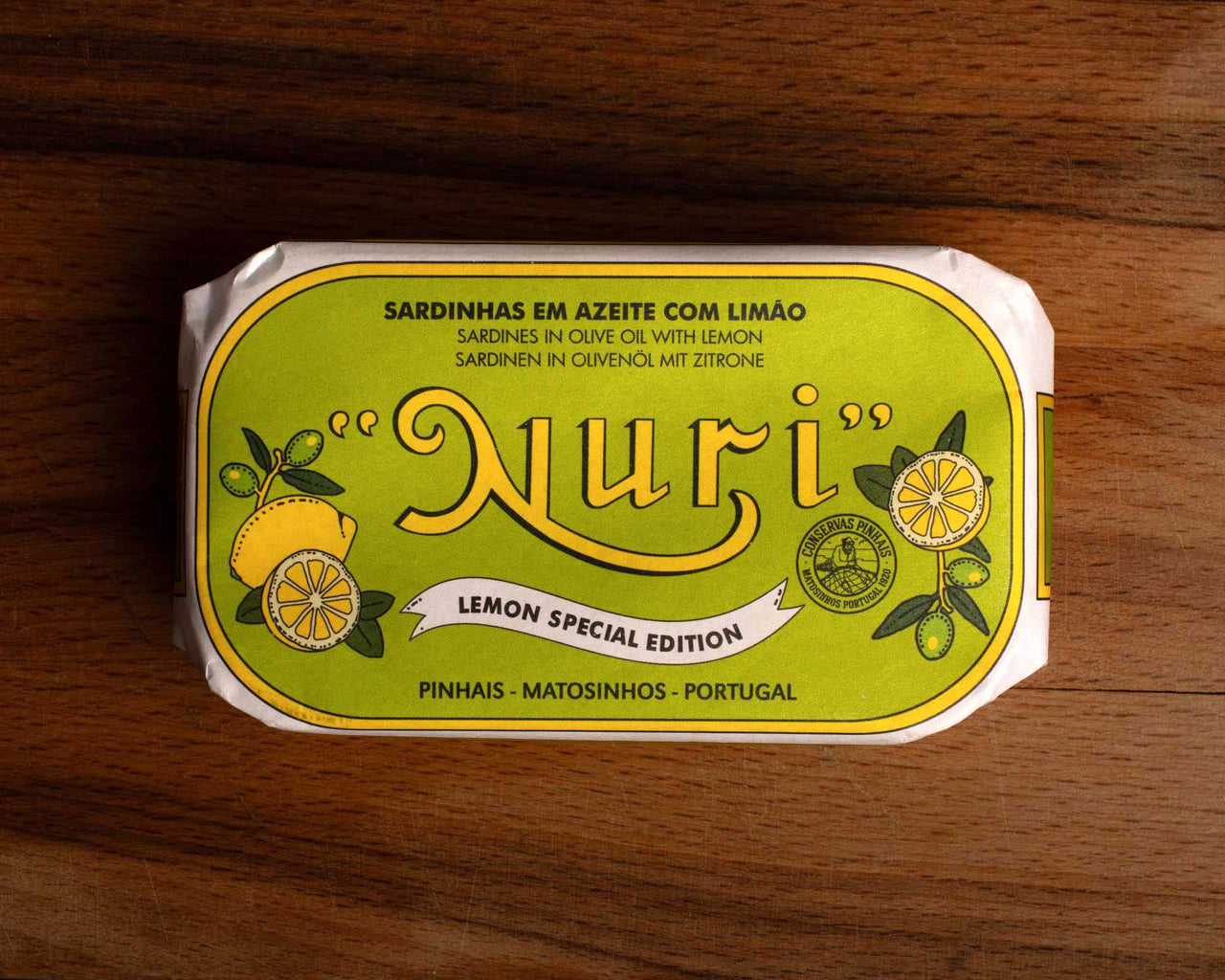 Sardines with lemon Nuri special edition Tinned Fish Wholesale
