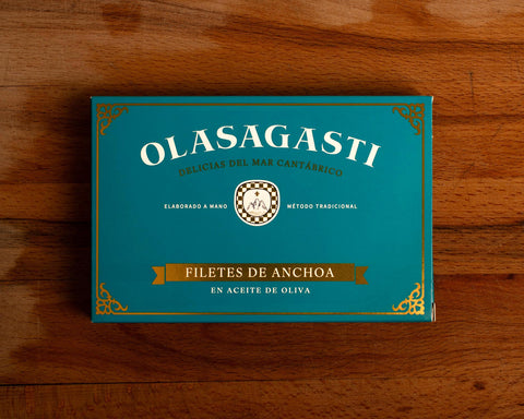 Large Cantabrian anchovies