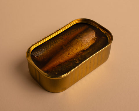 Mackerel in olive oil