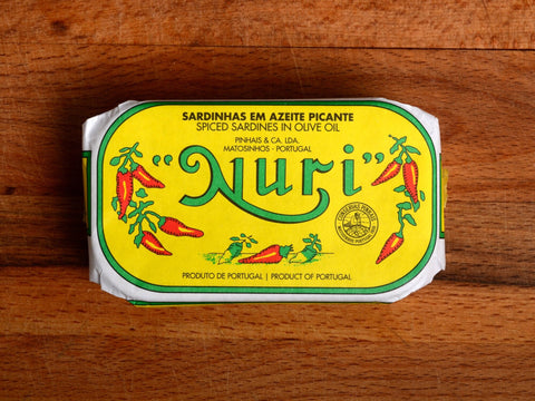 Sardines with chilli